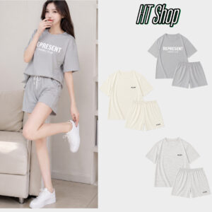 Đồ bộ nữ tay ngắn quần short thun mềm