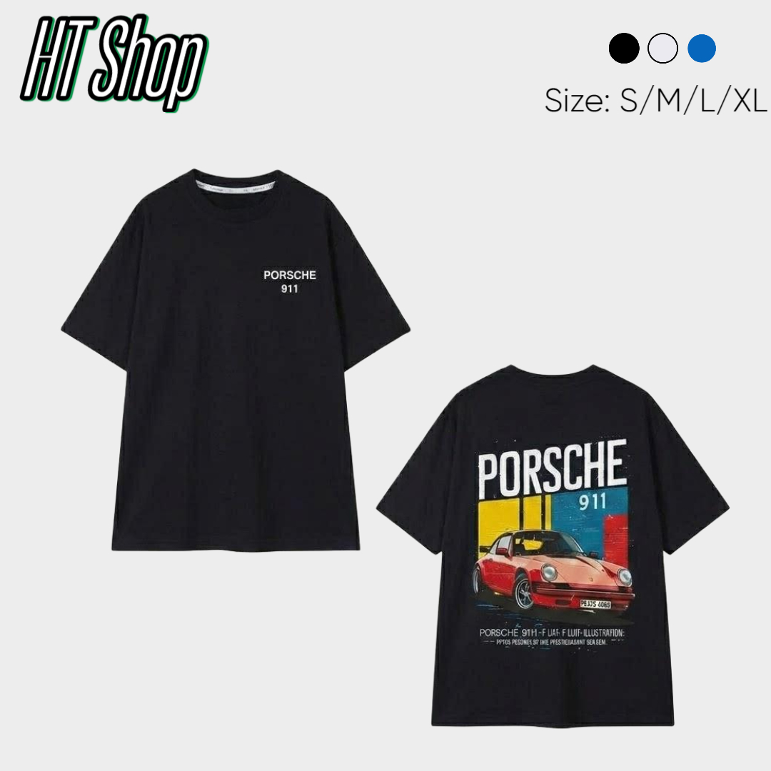 Áo thun unisex 911 form rộng - Ảnh 4