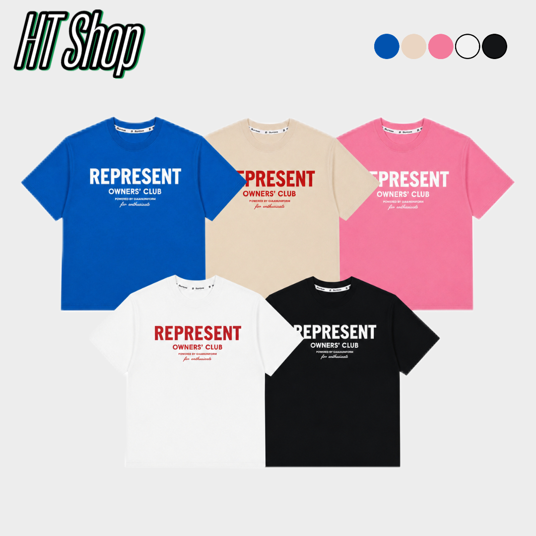 Áo thun unisex REPRESENT - Ảnh 2