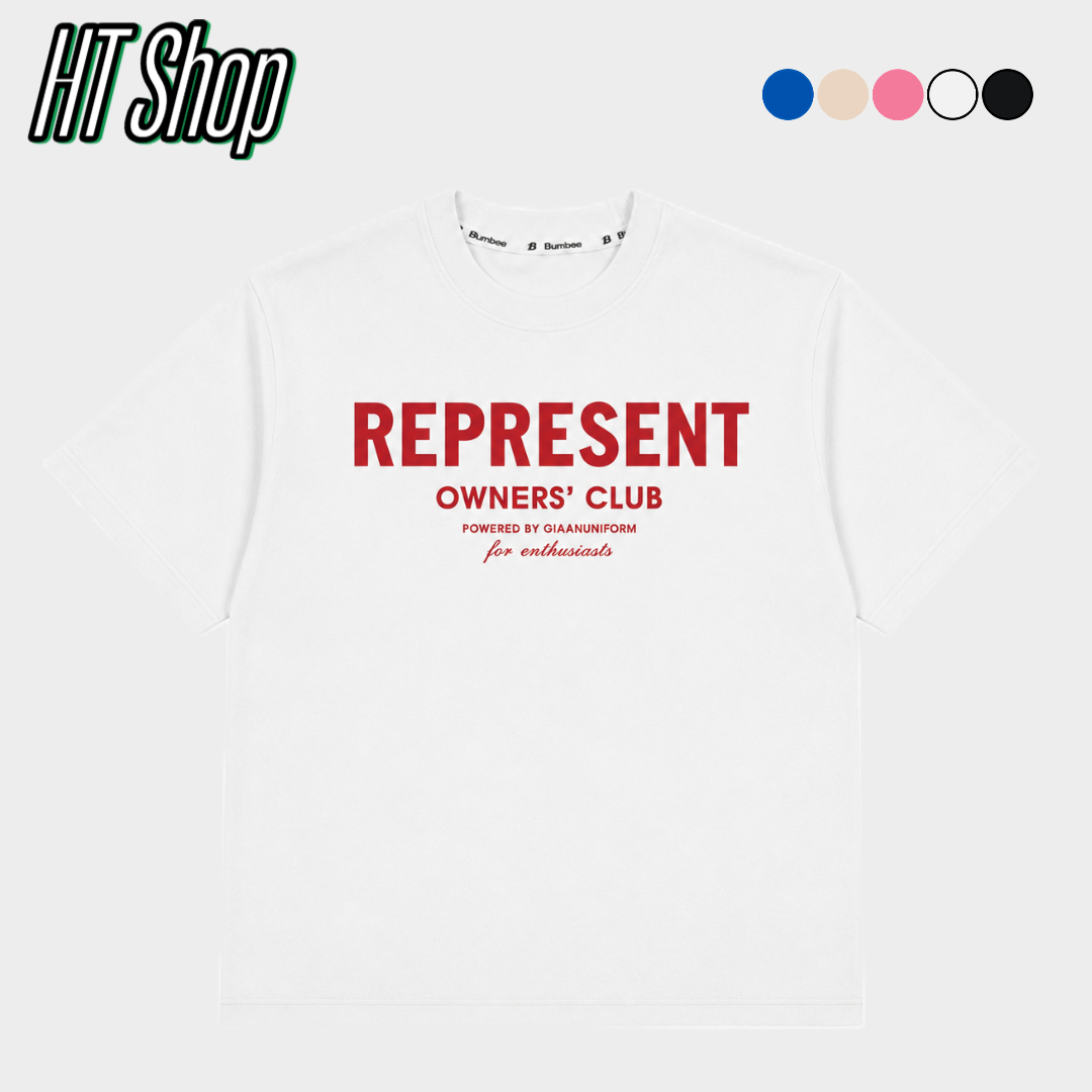 Áo thun unisex REPRESENT - Ảnh 7
